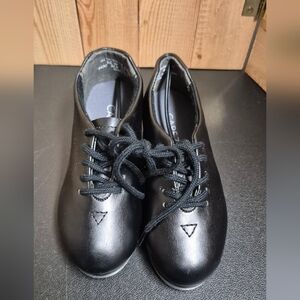 Capezio Black Lace-Up Dance Shoes